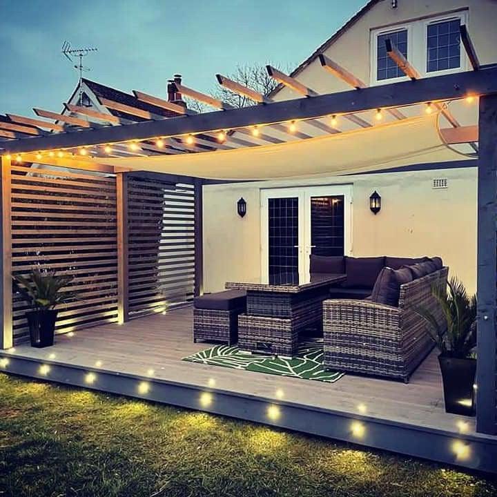 6.5M / 21FT Super Festoon Warm White Outdoor Plug-in Connectable LED String Lights