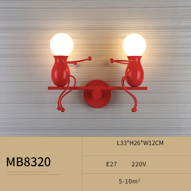 Contemporary Artistic Wall Light Kids' Bedside Light Modern Lighting