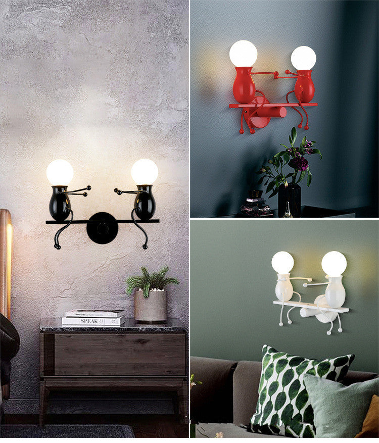 Contemporary Artistic Wall Light Kids' Bedside Light Modern Lighting
