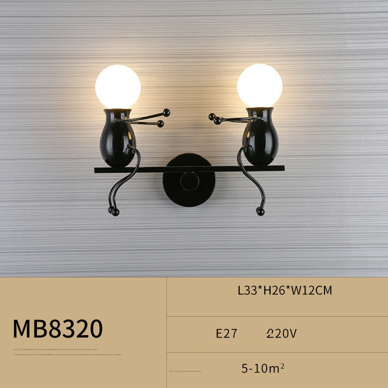 Contemporary Artistic Wall Light Kids' Bedside Light Modern Lighting
