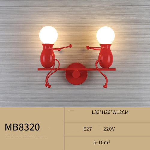 Contemporary Artistic Wall Light Kids' Bedside Light Modern Lighting