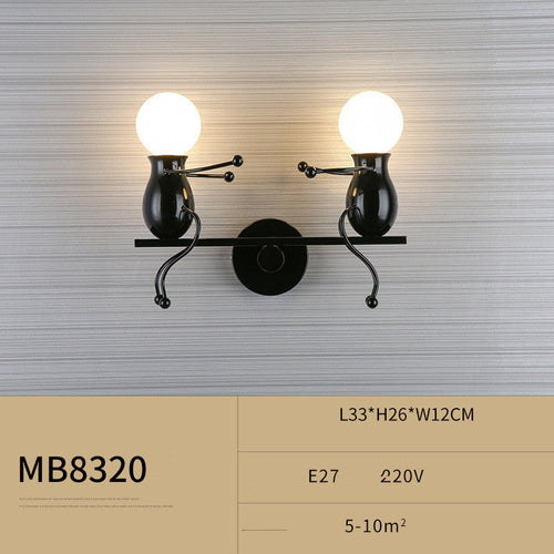 Contemporary Artistic Wall Light Kids' Bedside Light Modern Lighting